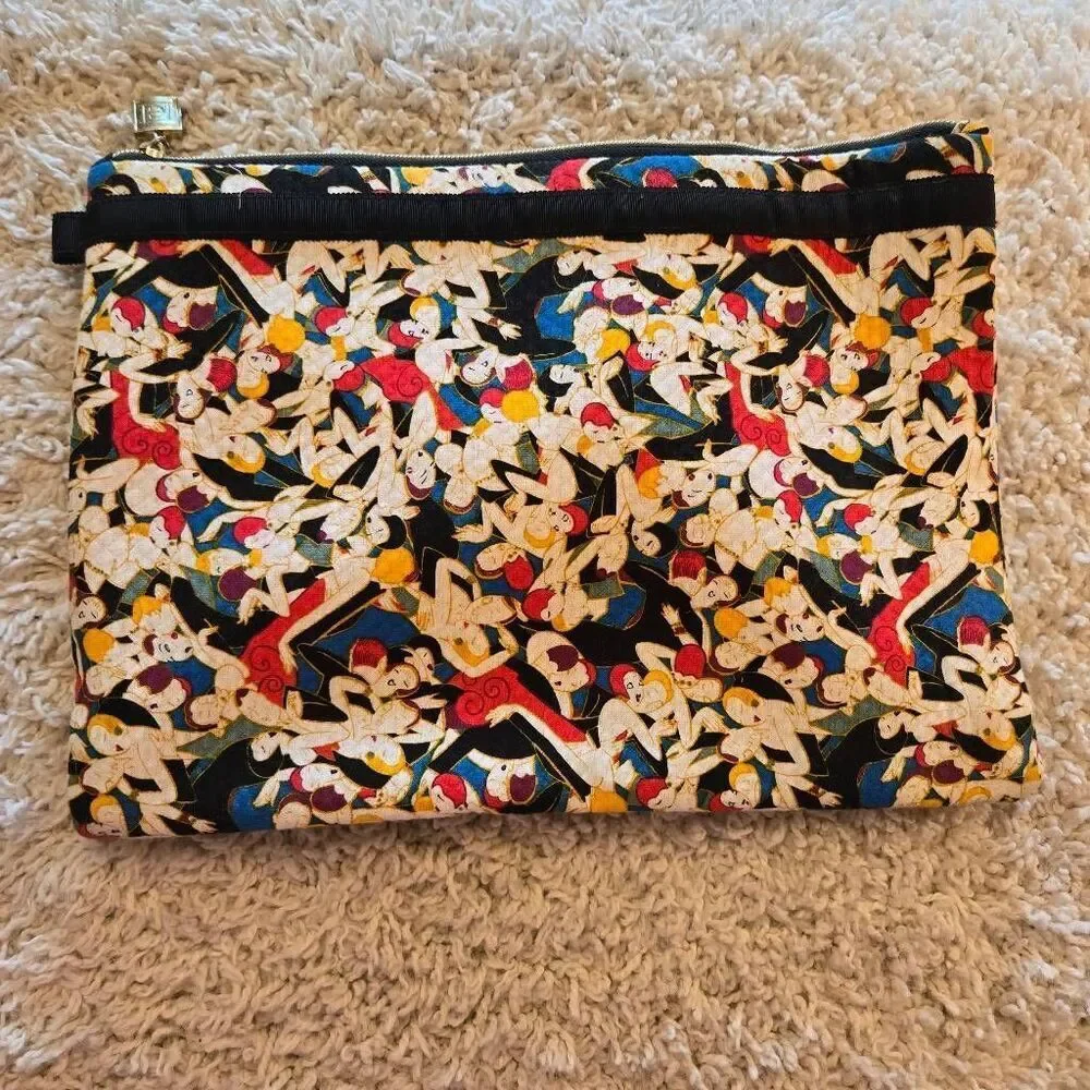 Carolina Herrera Nieman Marcus for Target limited edition Zipper Bags Padded